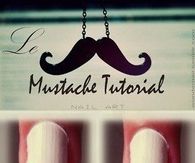 Mustache Nail Art Tutorial