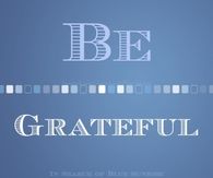 be grateful