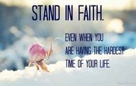 stand in faith