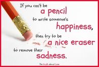 be an eraser