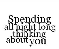 thinking about you