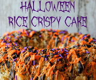 Halloween Rice Crispy Cake