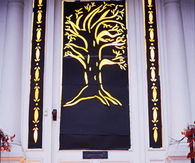 Front Door Sihlouette