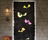 Scary Eyes Front Door