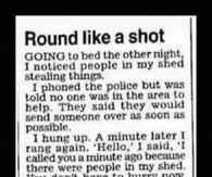 Quick thinker