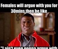 Females be like