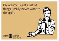 My resume