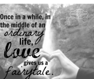 love gives us a fairytale