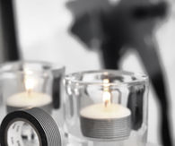 Washi Tape Tea Light Candles