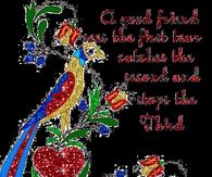 A good friend sees the first tear....
