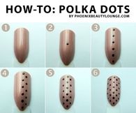 DIY Polka Dot Nail Tutorial