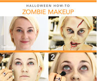 DIY Halloween Zombie Makeup Tutorial