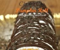 Chocolate Chip Pumpkin Roll