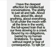 I Have the Deepest Affection
