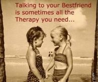 talking to your best friend