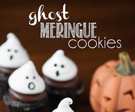 Ghost Meringue Cookies