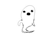 Dancing ghost