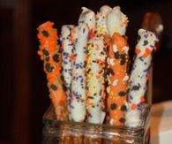 Halloween Pretzel Rods