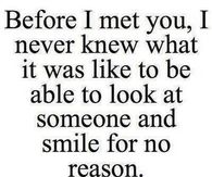 before I met you