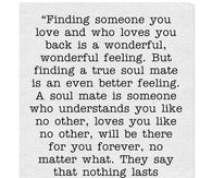 Finding someone you love