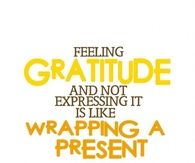 Feeling gratitude and not expressing it