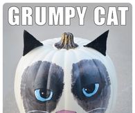 Grumpy Cat Pumpkin