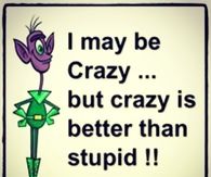 I may be crazy