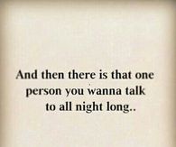 that one person