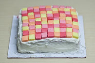 Starburst cake