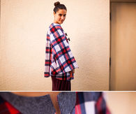 No Sew Flannel Cape