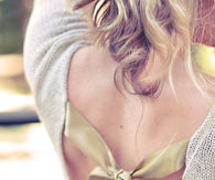 Pretty DIY Bow Sweater