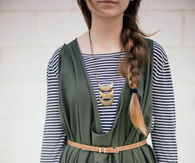 No sew layered top diy 