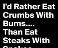 I'd rather