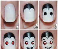DIY Vampire Nails