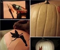 DIY Tinkerbell Pumpkin