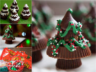 DIY Peanut Butter Christmas Trees