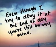 you're still on my mind
