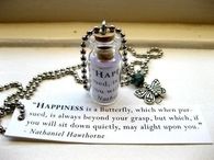 Happiness is a butterfly