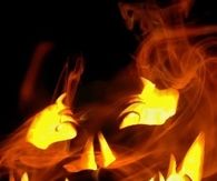 Smokey jack o lantern
