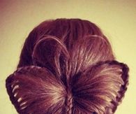 Butterfly hairstyle