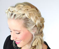 Elsa from frozen / dutch side braid