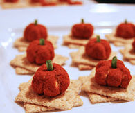 Pumpkin cheese balls