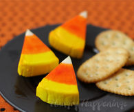 Candy Corn Cheese Wedge