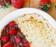 Strawberry Nutella Crepes