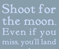 shoot for the moon