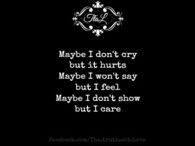 Maybe