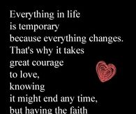 Everything changes