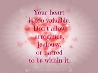 your heart is too valuable