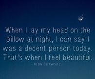 at night