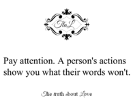pay attention